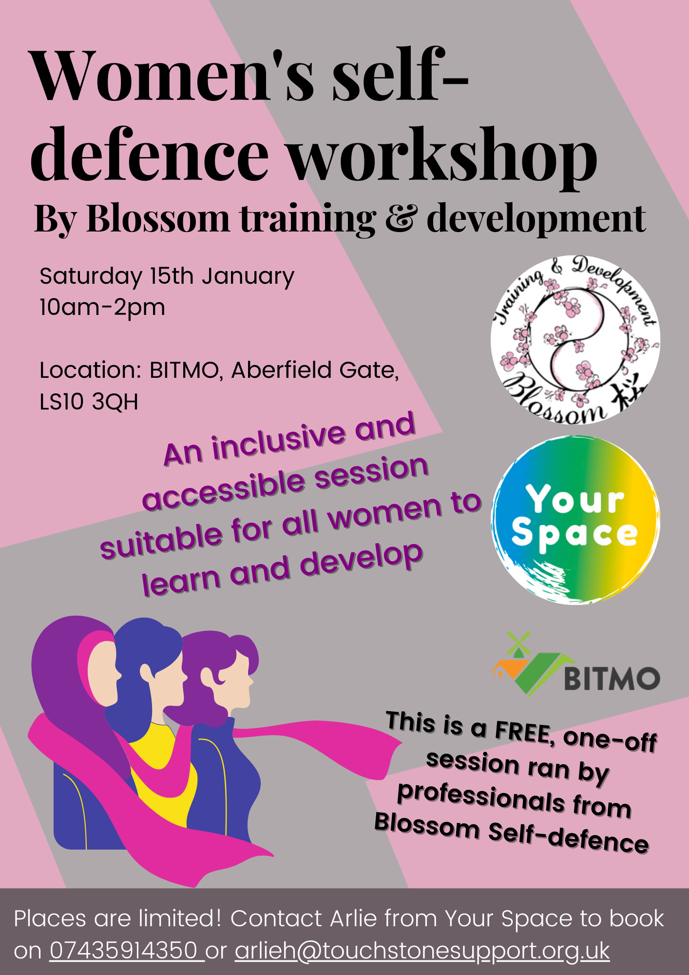 Women's self defence workshop - Belle Isle TMO